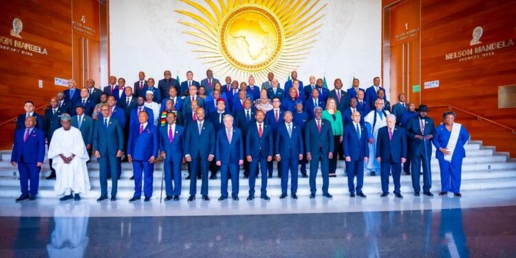 Hotuna: Shugaba Tinubu tare da sauran shugabannin Afrika a taron Addis Ababa