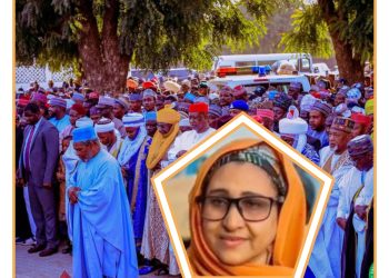 Ɗimbin jama’a tare da Gwamnan Kano suka halarci jana’iza da zaman makokin Hajiya Zainab Naniya, mahaifiyar jarumi Isah A. Isah