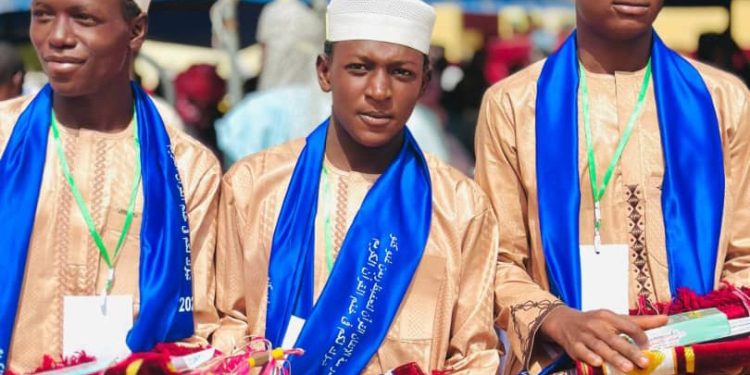 Ɗaha, ɗan tsohuwar jaruma Halima Adamu Yahaya ya yi saukar Alƙur’ani 