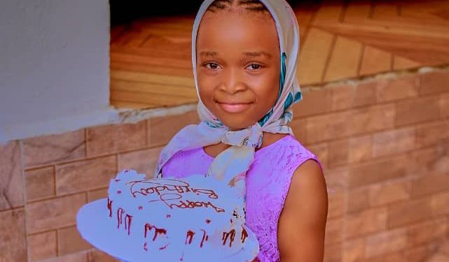Maryam, ‘yar jarumin Kannywood, Ali Dawayya, ta cika shekaru 8 da haihuwa